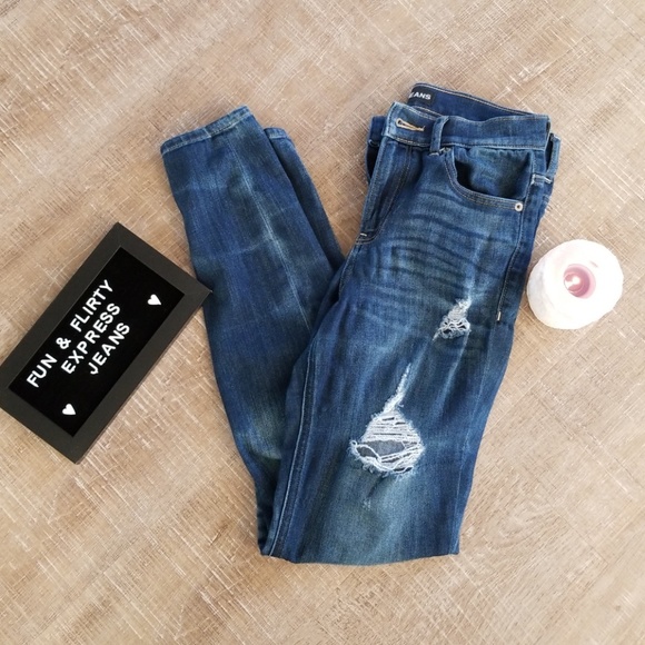 Express Denim - Express Distressed Jeans